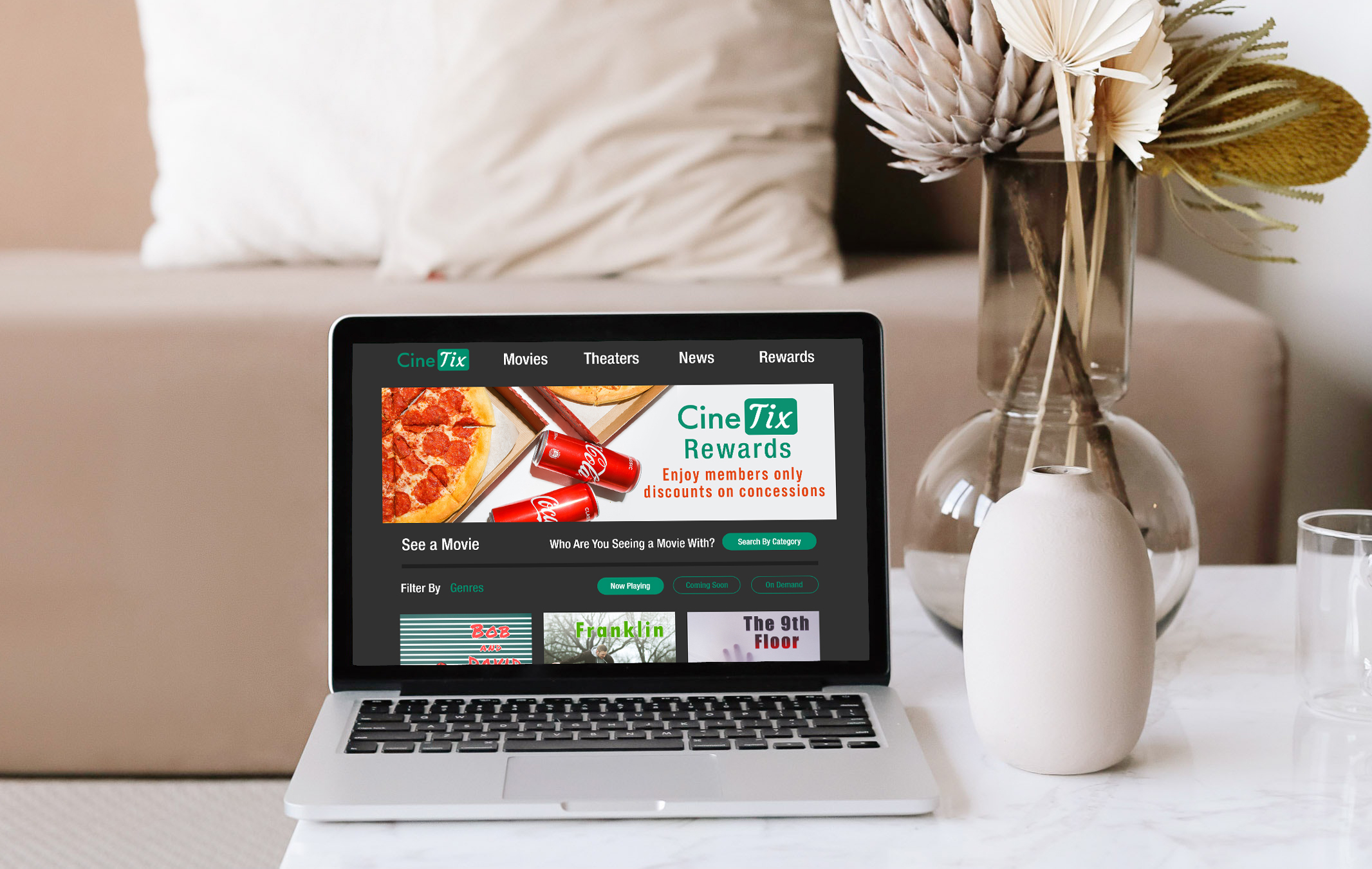 CineTix HIFI MOCKUP Image